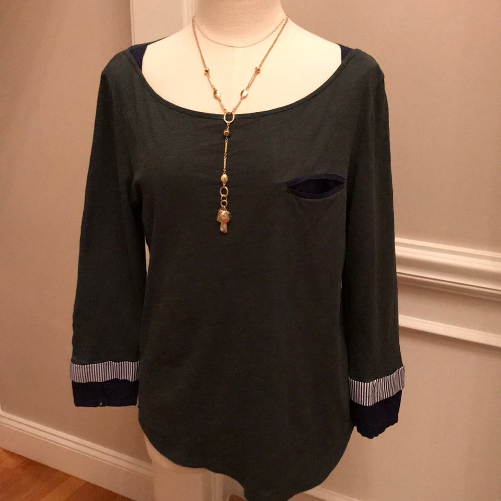 Anthropologie Long Sleeved Top - Sz L